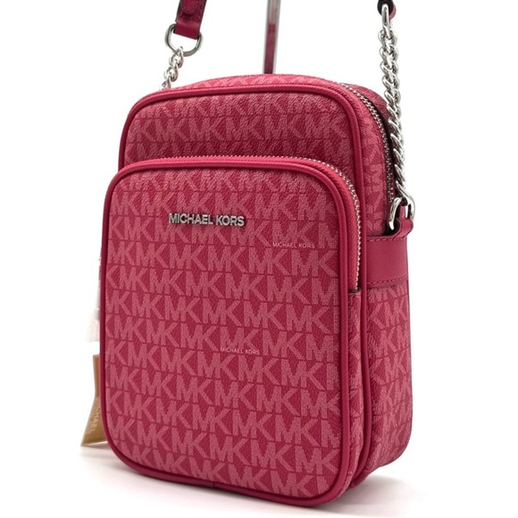 Michael Kors Medium NS Chain Xbody Bag Dark Raspberry